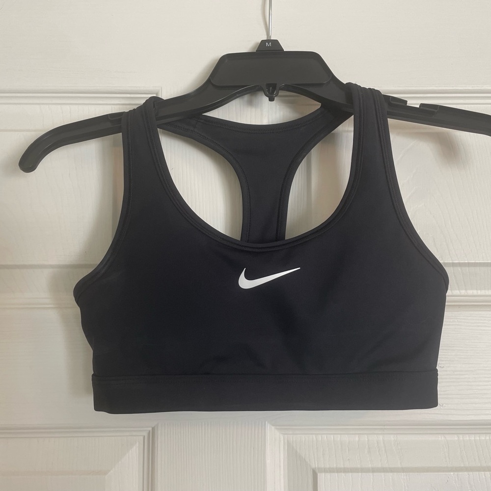 Nike Women's Black Racerback Sports Bra